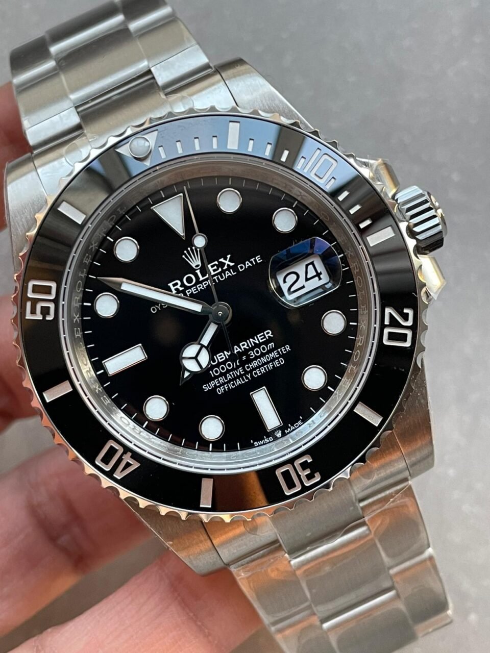 Submariner 41mm 126610 LN Black Ceramic 904L Steel VSF 1:1 Best Edition VS3235 - Image 7