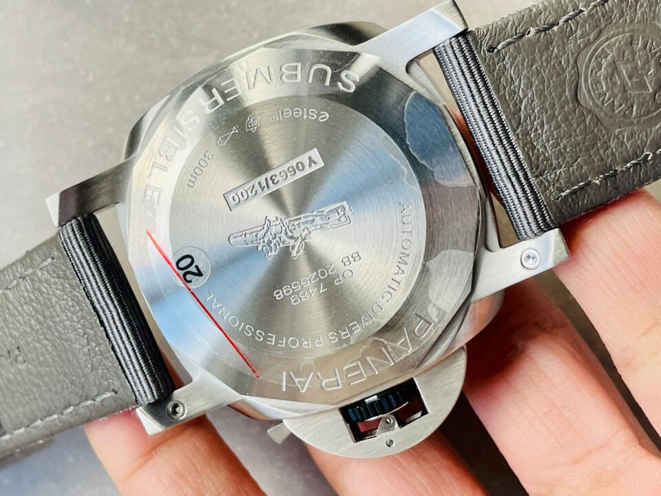 PAM1288 Y SBF 1:1 Best Edition Gray Dial on Gray Nylon Strap P900 - Image 13
