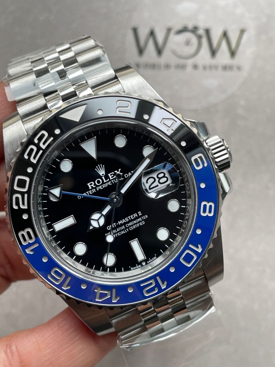 Clean GMT-Master II 126710 BLNR Blue/Black BATGIRL Ceramic Clean Factory Best Edition on Jubilee Bracelet DD3285 CHS - Image 2