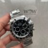 2023 Daytona 126500 Clean 1:1 Best Edition 904L Steel Black Dial on SS Bracelet SH4131
