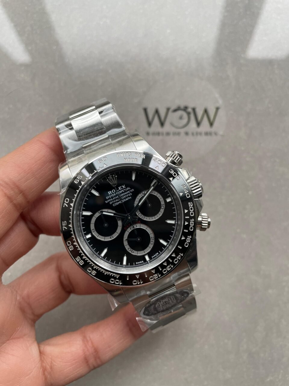 2023 Daytona 126500 Clean 1:1 Best Edition 904L Steel Black Dial on SS Bracelet SH4131