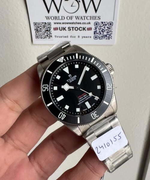 Pelagos 39mm Titanium ZF 1:1 Best Edition Black Dial on Titanium Bracelet A2824