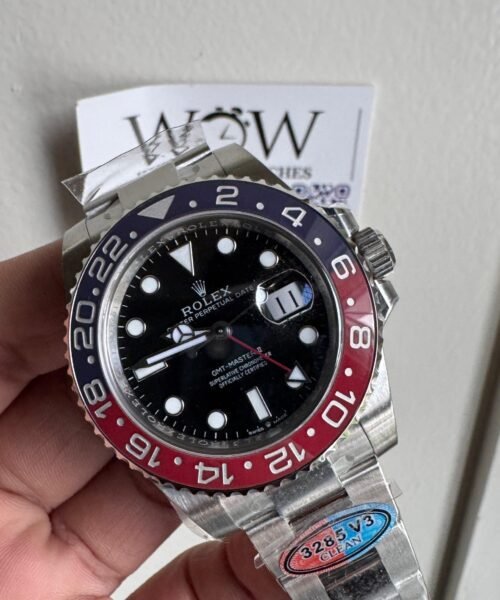 GMT-Master II 126710 BLRO Blue/Red PEPSI Ceramic Clean Factory Best Edition on Oyster Bracelet DD3285 CHS GMT Master