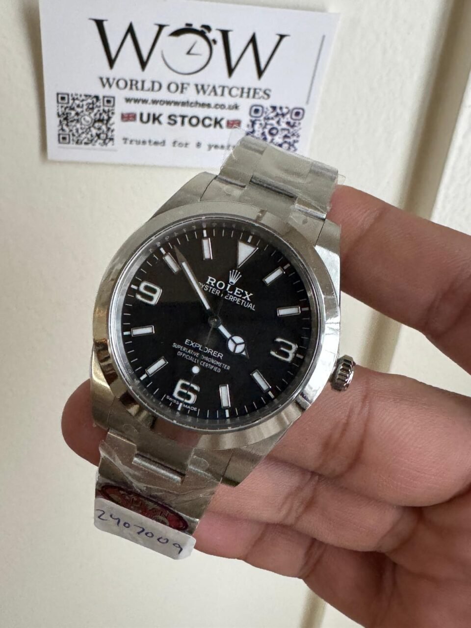 Explorer 224270 40mm 904L SS Clean 1:1 Best Edition Black Dial on 904L SS Bracelet 3230