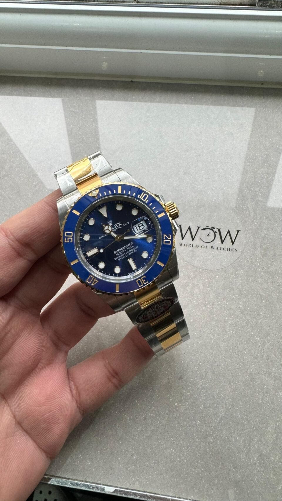 Submariner 126613 LB SS/YG Blue Ceramic 904L Steel VSF 1:1 Best Edition VS3235