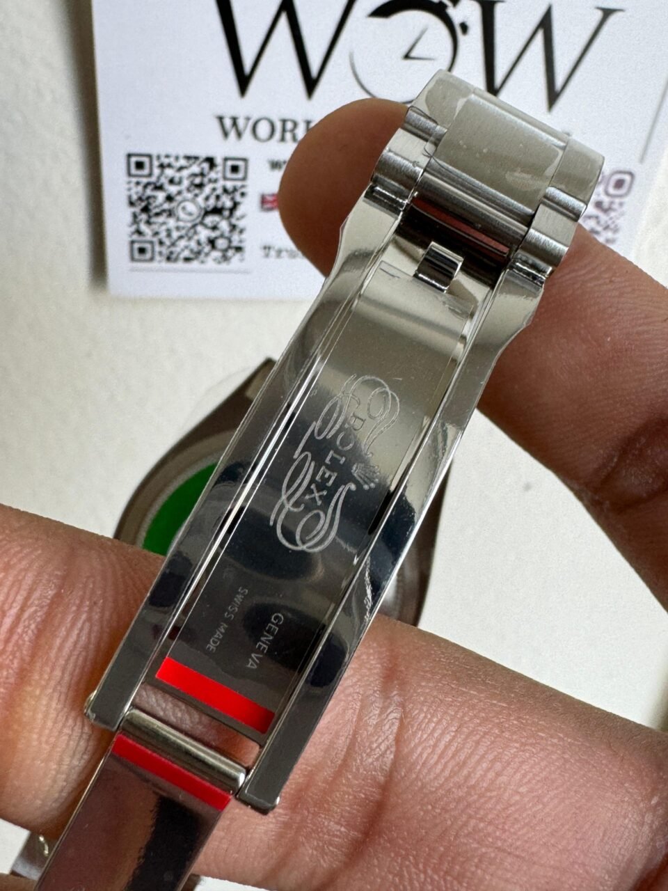 Oyster Perpetual 36mm 126000 904L SS Black Dial Sticks on SS Oyster Bracelet Clean VR3230 - Image 10