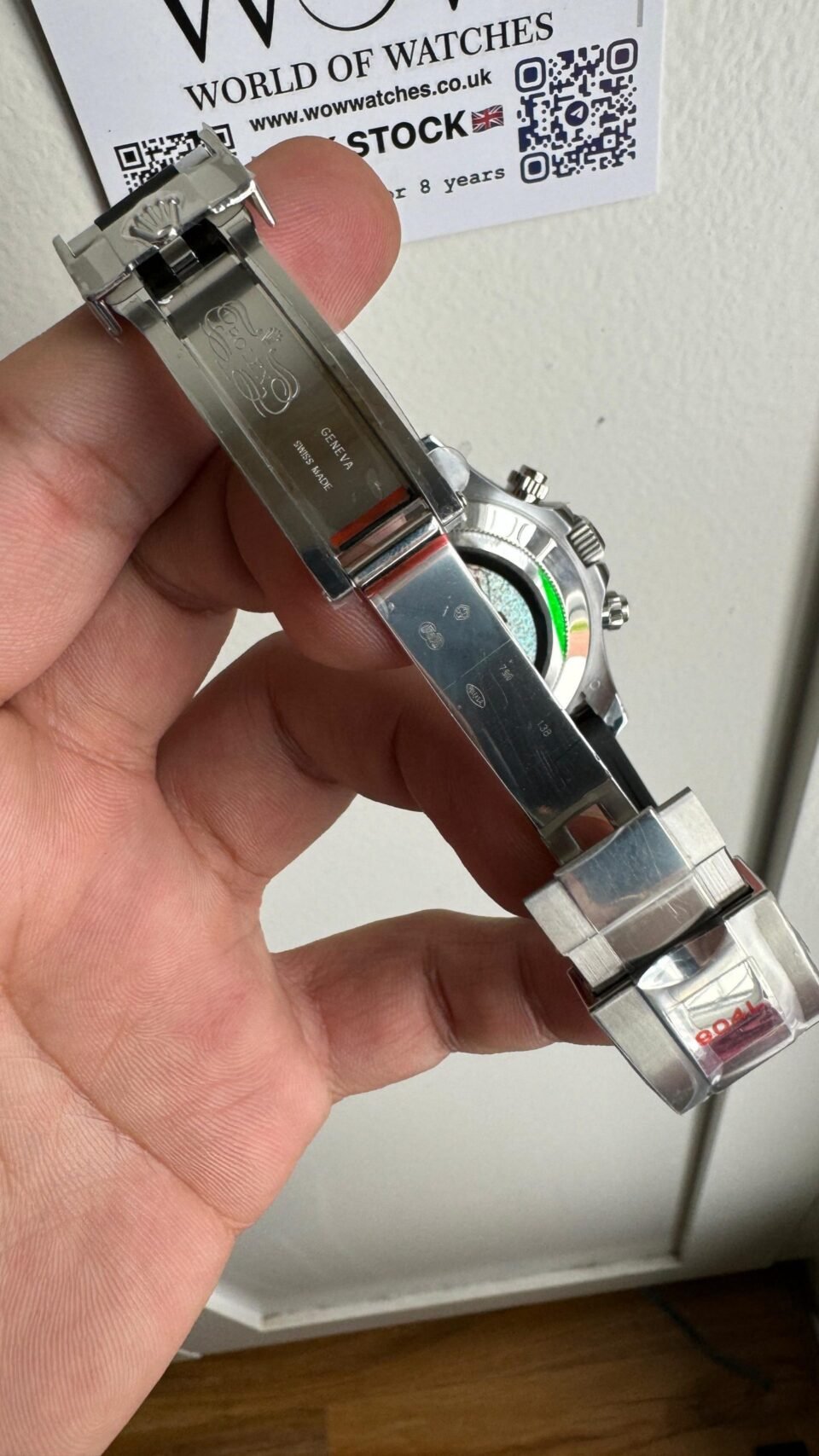 Daytona 116519 QF 1:1 Best Edition Meteorite Dial on Oysterflex Strap SH4130 V3 (Gain Weight) - Image 12