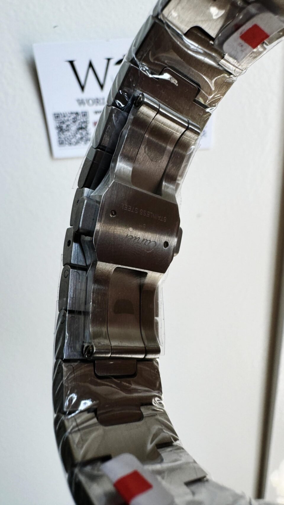 Santos de Cartier 40mm SS BVF 1:1 Best Edition Brown Dial on SS SmartLinks Bracelet MIYOTA 9015 - Image 11