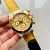 Daytona DIW White Carbon/YG DIWF Best Edition Gold Dial on Black Nylon Strap A7750