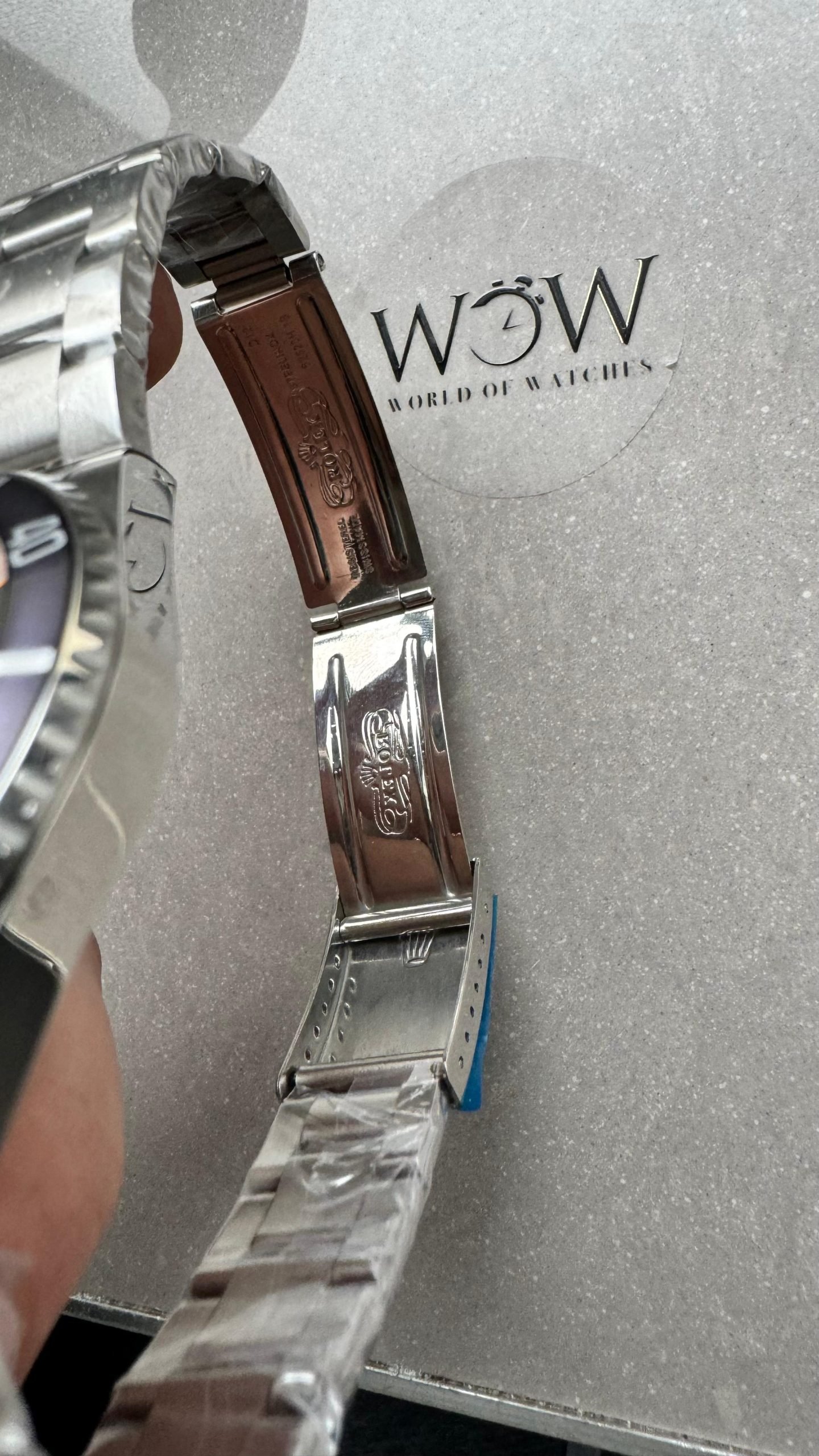 Vintage Submariner 40mm Date Kahanjar / Oman Black dial Osyter strapCustom made A2824 - Image 12