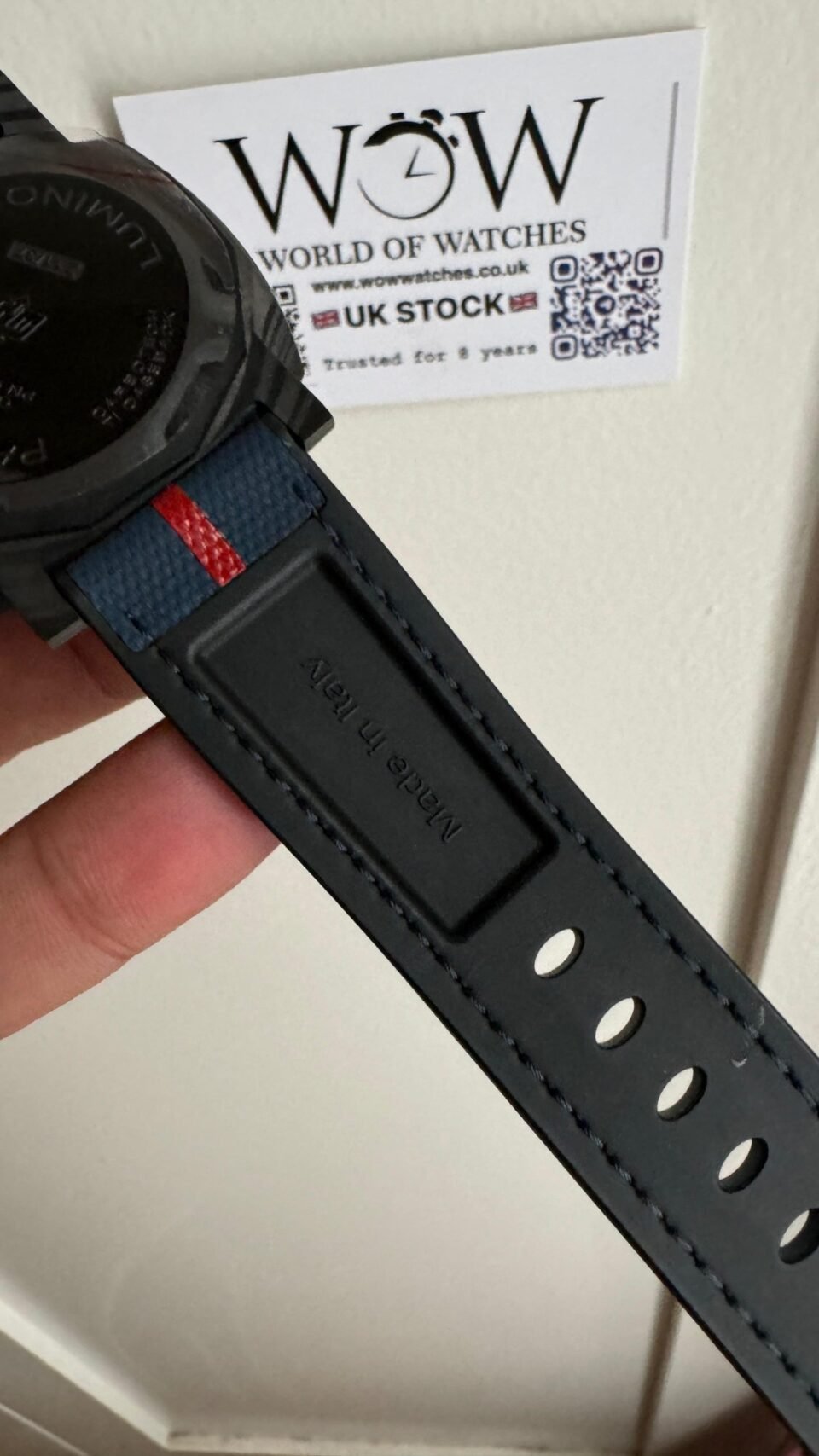 PAM1529 Luna Rossa Carbotech VSF 1:1 Best Edition on Blue Fabric Strap P.9010 - Image 12
