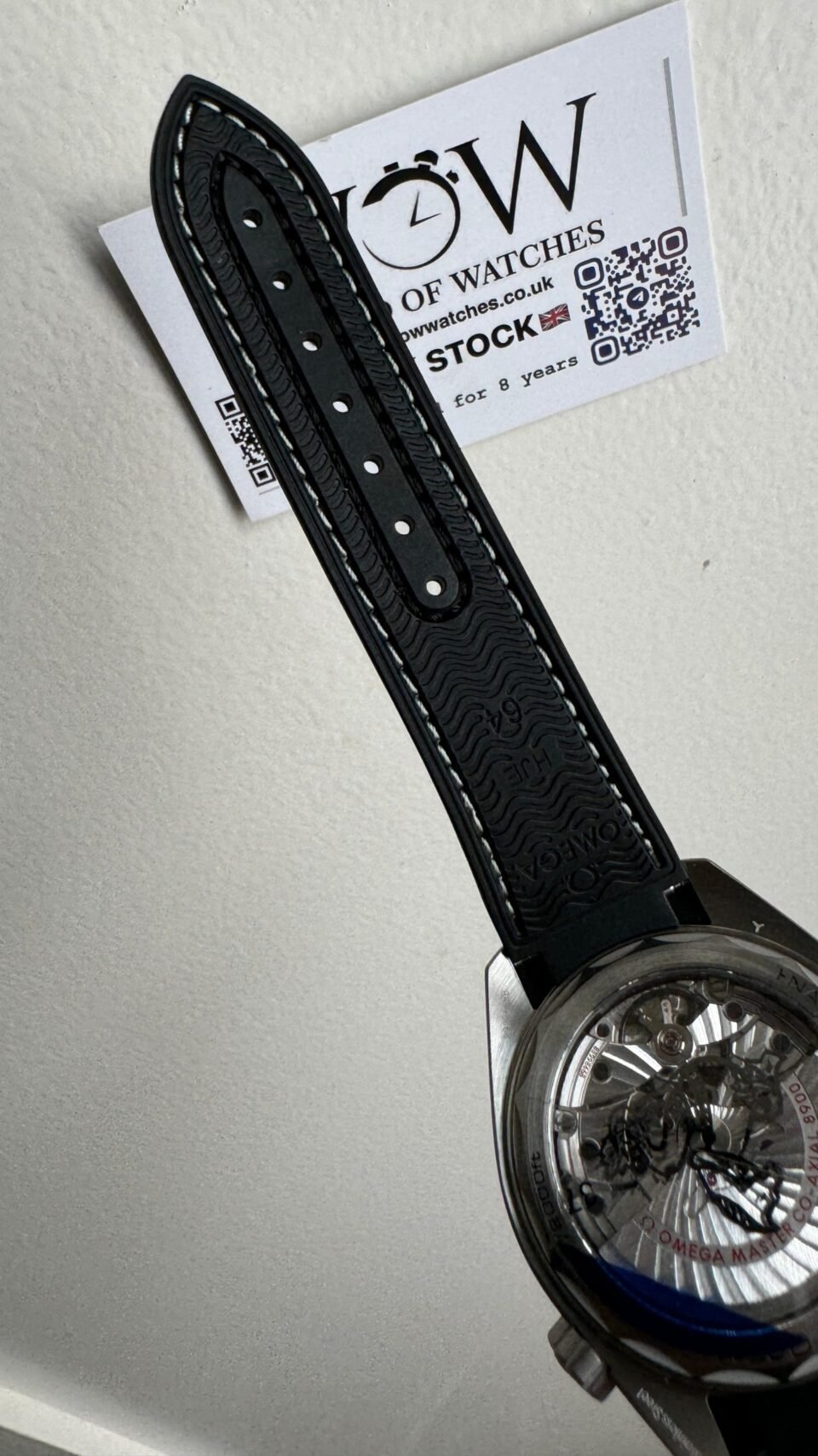 Planet Ocean 600M 43.5mm Black Ceramic Bezel SS VSF 1:1 Best Edition Gray Dial on Black Rubber Strap A8900 - Image 9