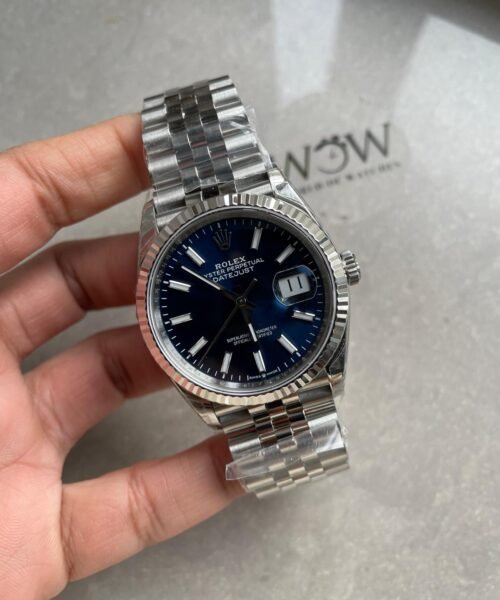 DateJust 36 SS 116234 VSF 1:1 Best Edition 904L Steel Blue Dial on Jubilee Bracelet VS3235