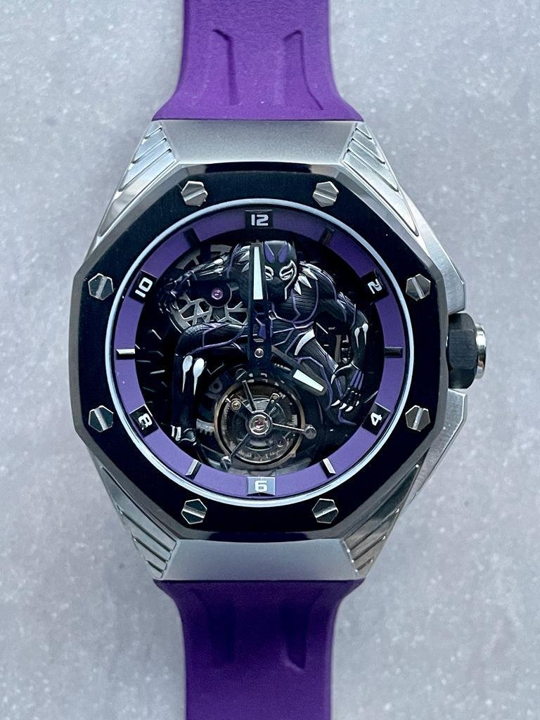 Royal Oak Concept Black Panther Flying Tourbillon Watch - Image 2