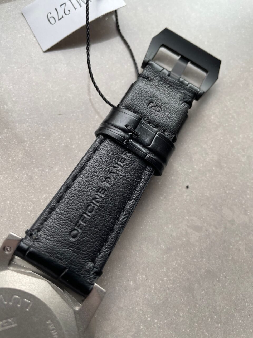 Luminor GMT PAM01279 TI Blue Dial Stick on Leather Strap VSF P9010 - Image 12