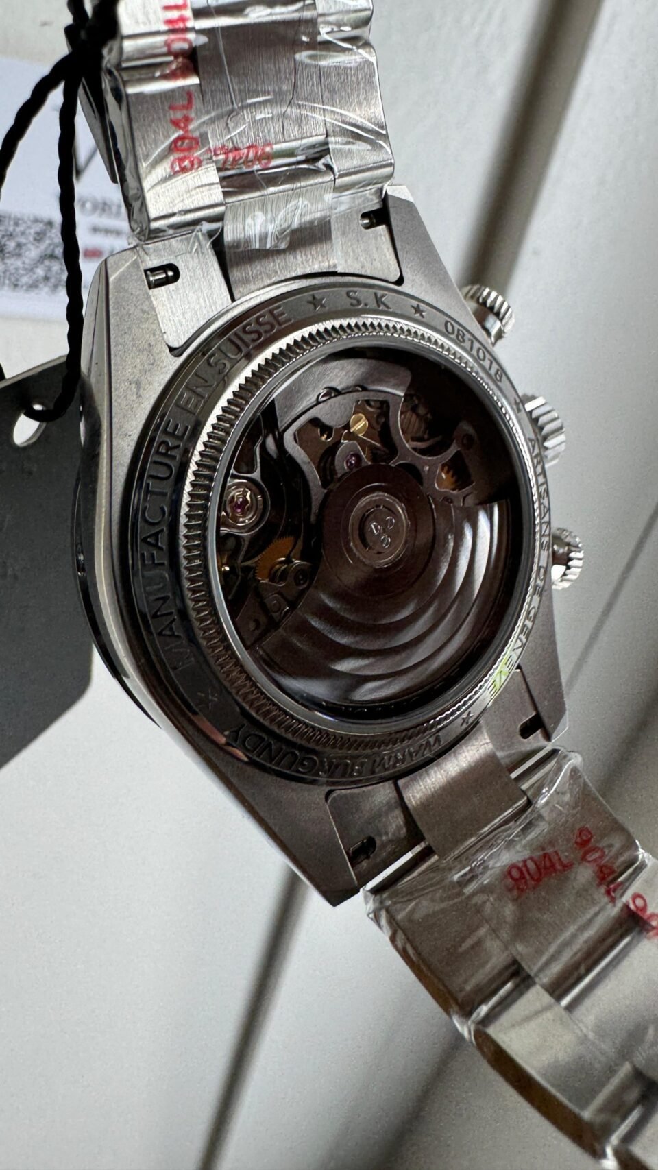 Daytona SS ADGF Best Edition Burgundy / Purple Dial on SS Bracelet SA4130 - Image 12