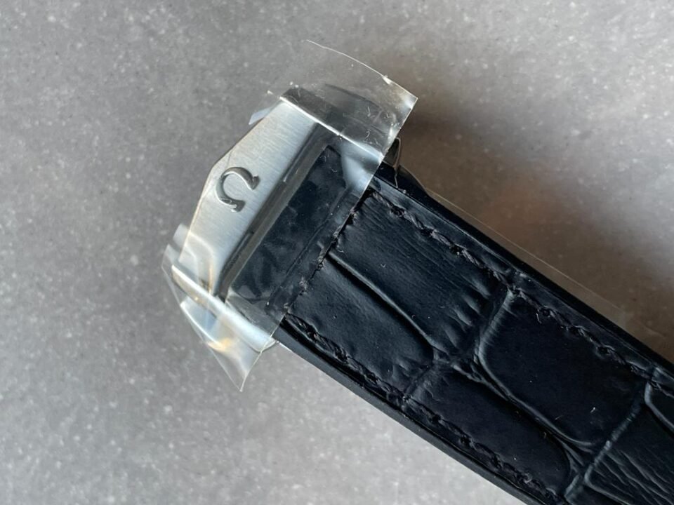 Constellation Black Ceramic SS SBF 1:1 Best Edition White Textured Dial on Black Gummy Strap A8900 - Image 14
