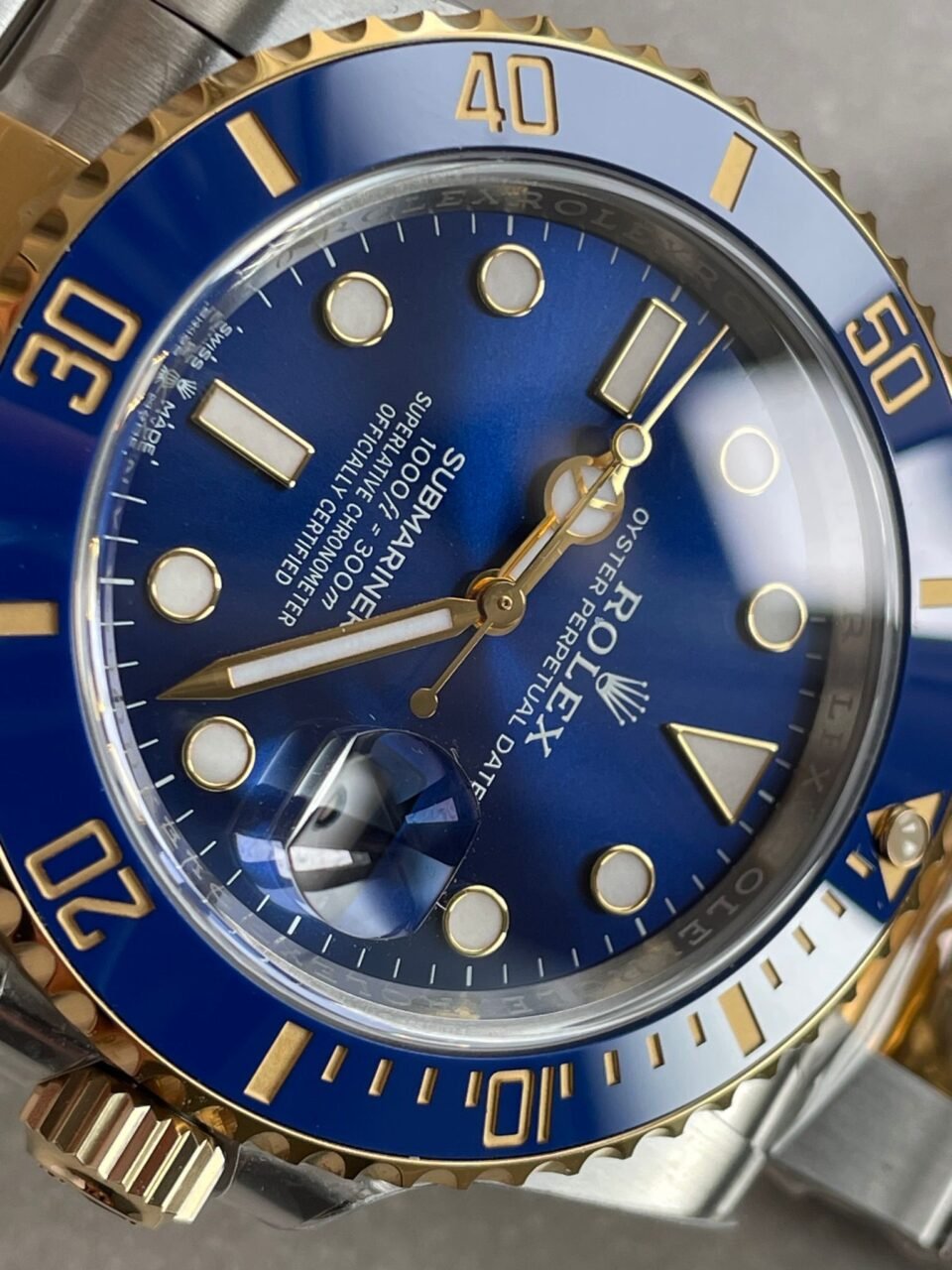 Submariner 126613LB Bluesy 904L YG/SS Blue Dial on YG/SS Bracelet CLEAN VR3235 - Image 10