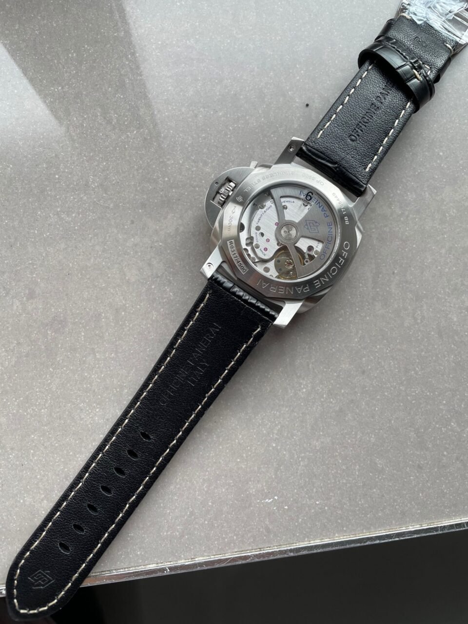 Luminor GMT PAM01279 TI Blue Dial Stick on Leather Strap VSF P9010 - Image 13