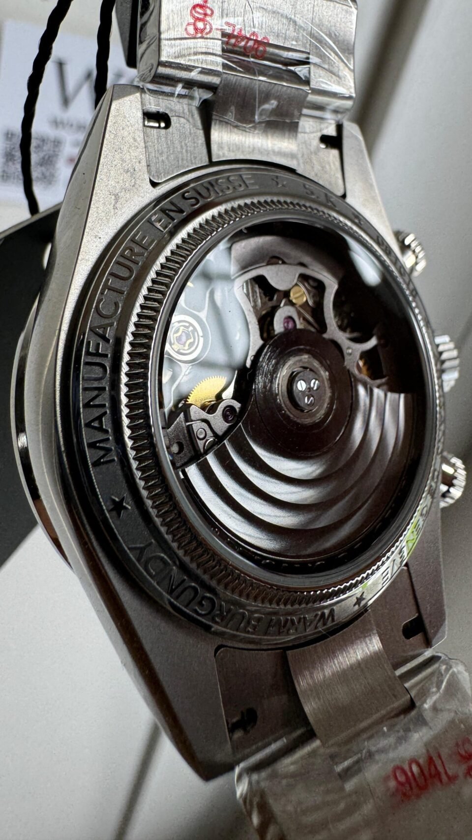 Daytona SS ADGF Best Edition Burgundy / Purple Dial on SS Bracelet SA4130 - Image 11