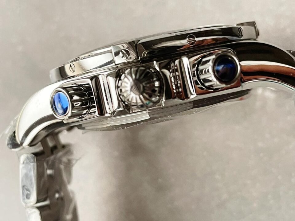 Chronomat B01 44 SS OZF 1:1 Best Edition Black Dial on SS Bracelet A7750 OZ factory - Image 7