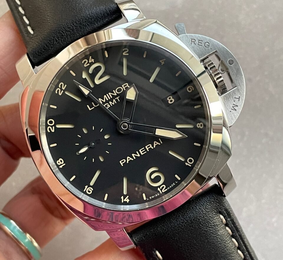 PANERAI PAM531 Q VSF 1:1 BEST EDITION ON BLACK LEATHER STRAP P.9003 SUPER CLONE MOVEMENT V2 - Image 3