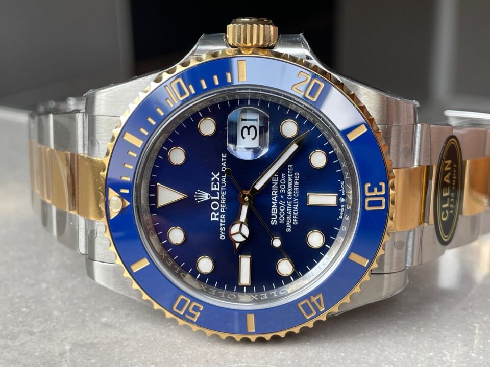 Submariner 126613LB Bluesy 904L YG/SS Blue Dial on YG/SS Bracelet CLEAN VR3235 - Image 7