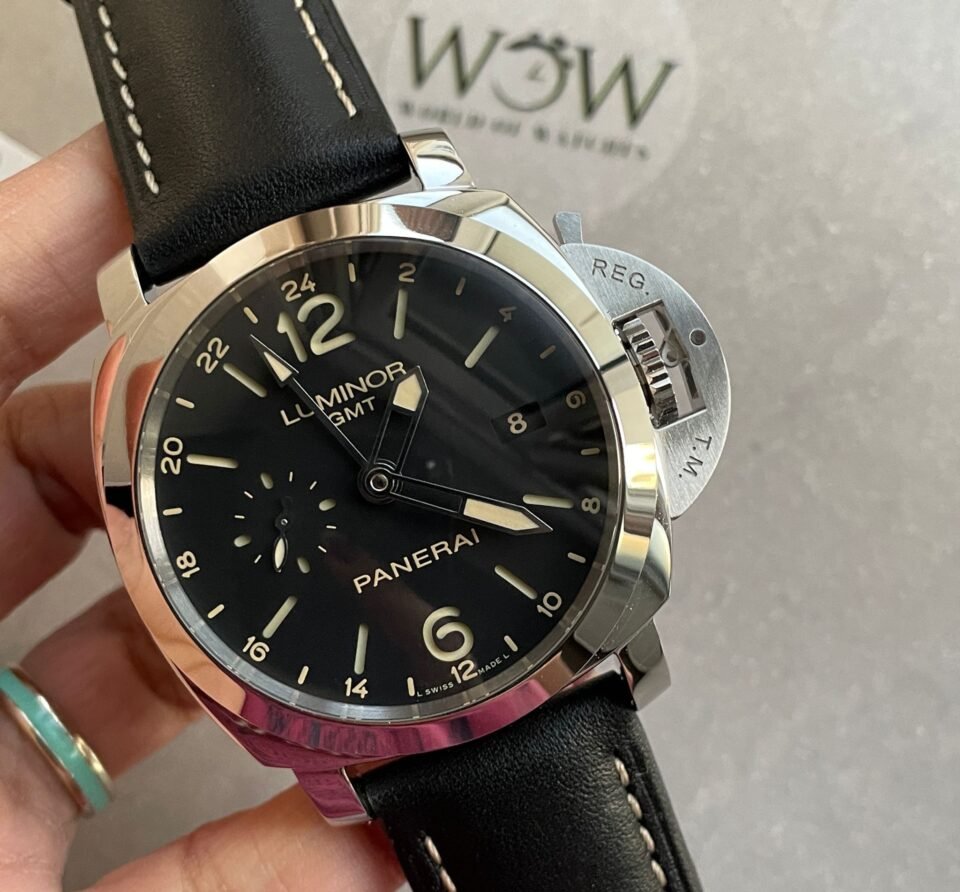 PANERAI PAM531 Q VSF 1:1 BEST EDITION ON BLACK LEATHER STRAP P.9003 SUPER CLONE MOVEMENT V2
