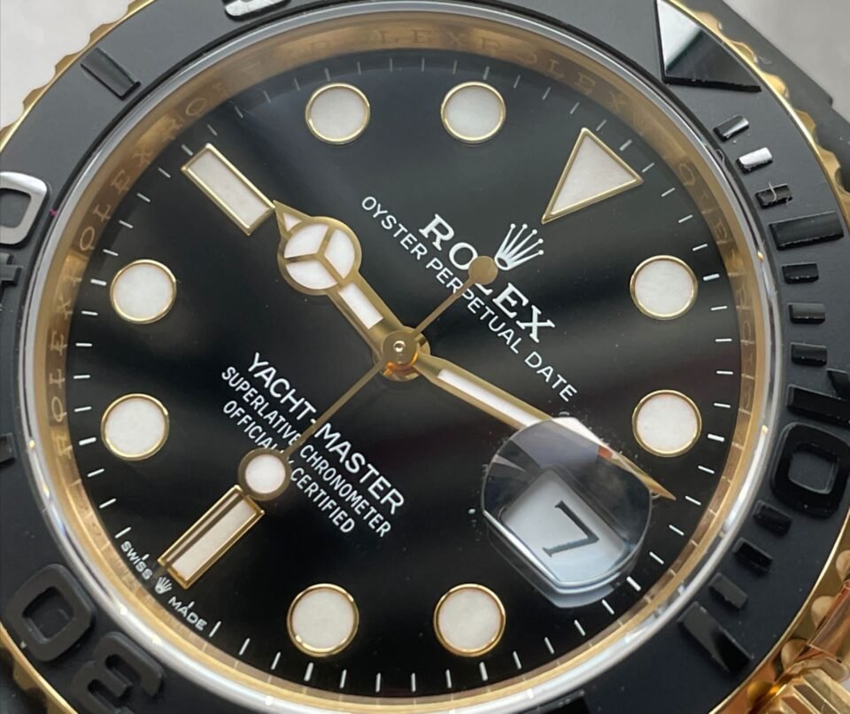 Yacht-Master 42mm 226658 VSF 1:1 Best Edition 3D Black Ceramic Bezel on Black Rubber Strap VS3235 - Image 4