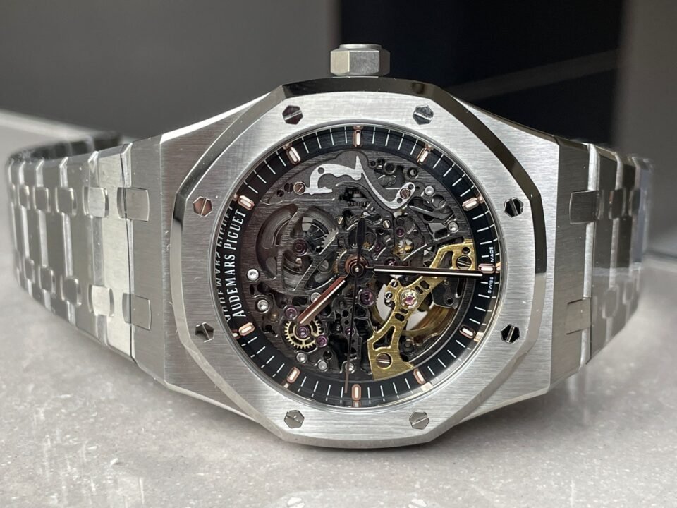 Royal Oak 41mm Openworked 15407 SS APSF 1:1 Best Edition on SS Bracelet A3132 - Image 3