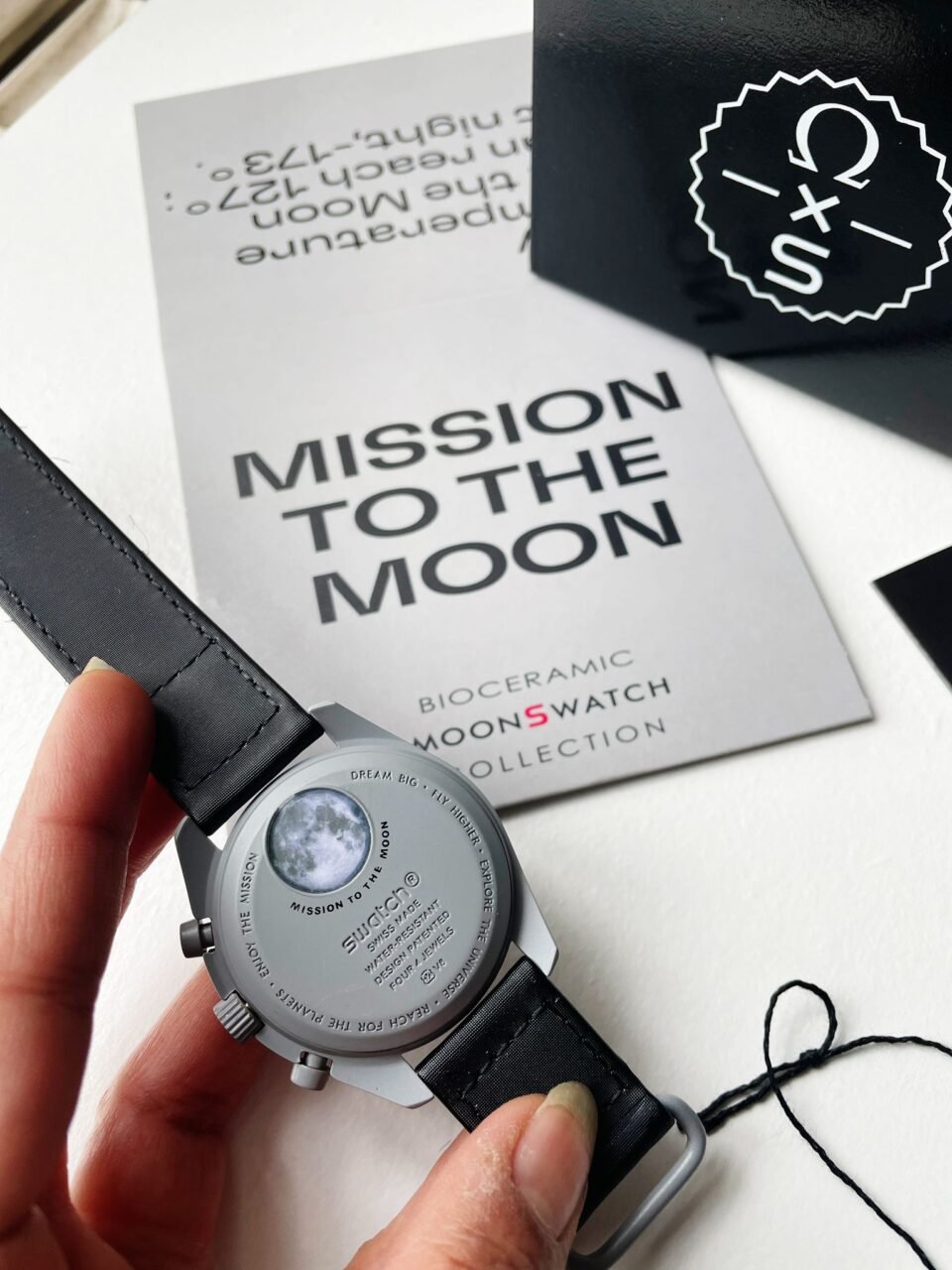 MoonSwatch "mission to moon" Swiss quartz movement AAA Bioceramic bezel - Image 14