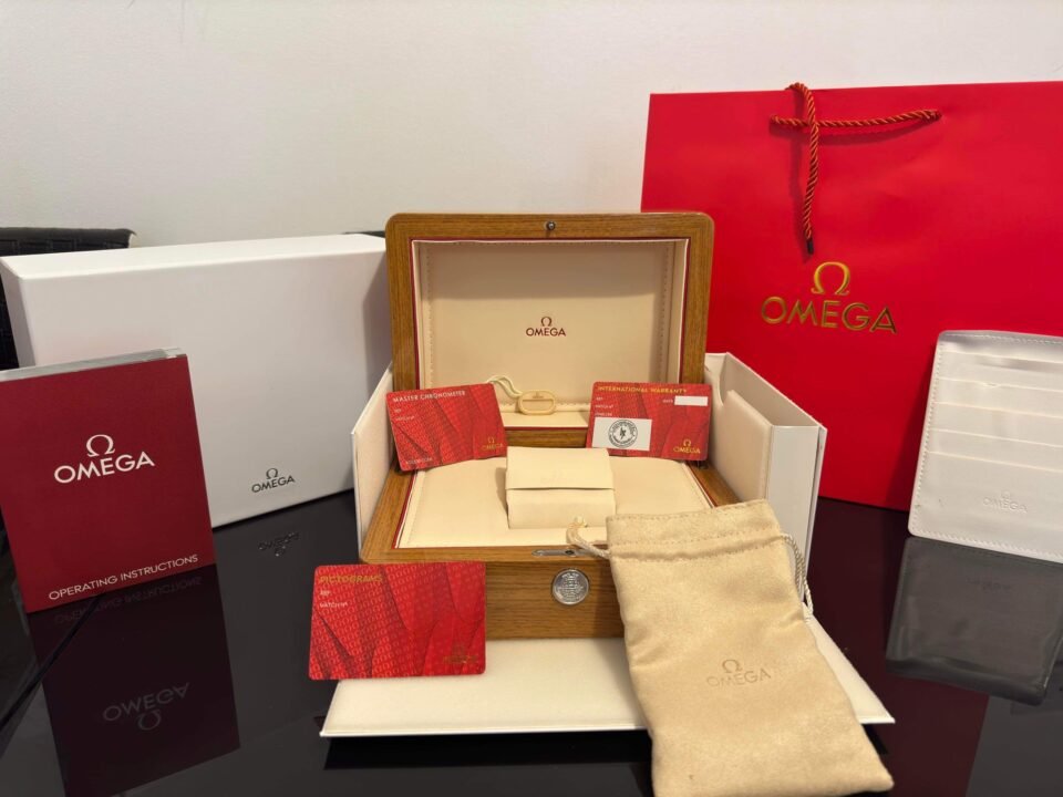 Omega wooden box