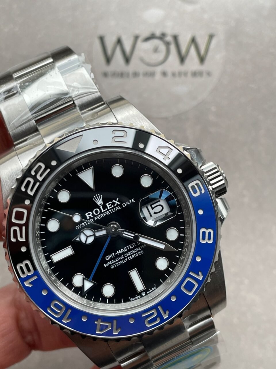 GMT-Master II 126710 BLNR BATMAN Blue/Black Ceramic Clean Factory Best Edition on Oyster Bracelet DD3285 CHS - Image 5