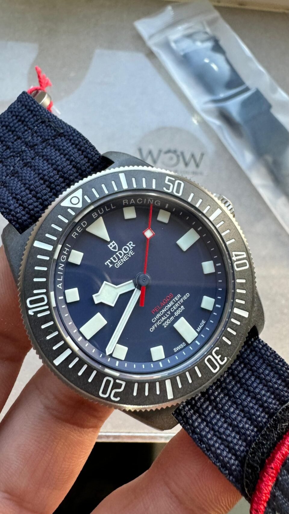 Pelagos M25707KN-0001 M+F 1:1 Red Bull Best Edition Purple dial Black Bezel on Nylon Strap Miyato 8N-24 - Image 2