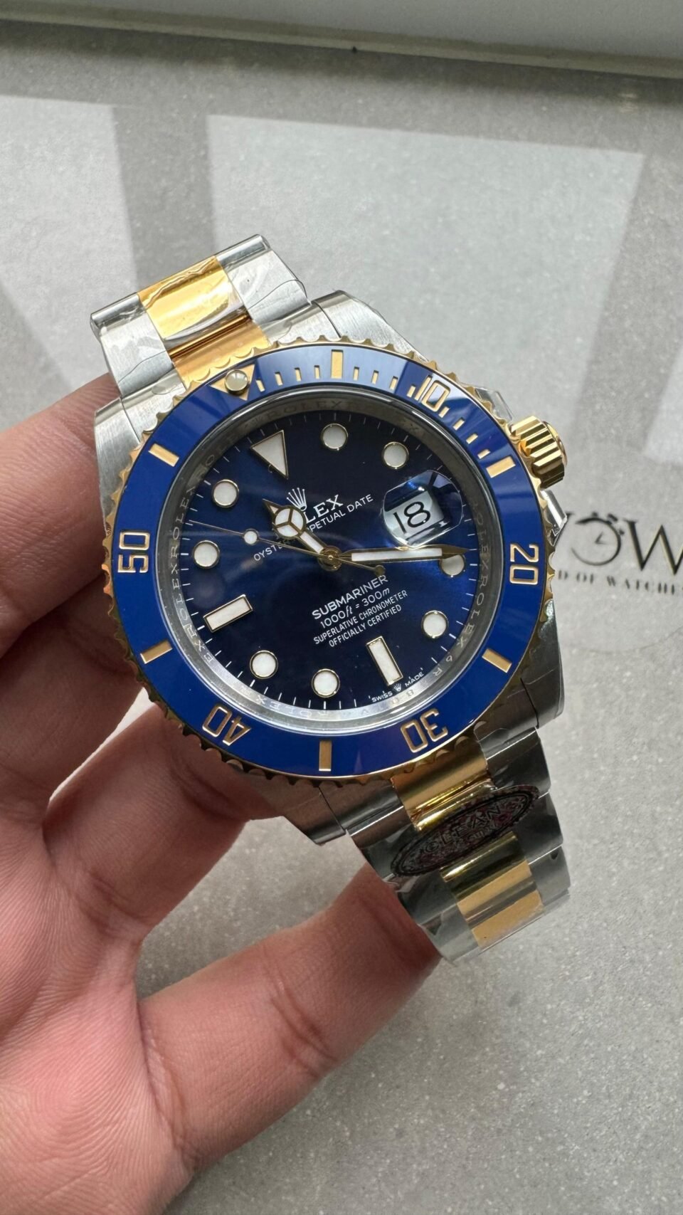 Submariner 126613 LB SS/YG Blue Ceramic 904L Steel VSF 1:1 Best Edition VS3235 - Image 2