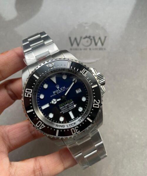 Sea-Dweller Deepsea 136660 904L SS Blue Dial on SS Bracelet V9F VR3235