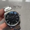 AQUA TERRA 150M MASTER CHRONOMETERS VSF 1:1 BEST EDITION BLACK DIAL SILVER SECOND HAND ON SS BRACELET A8900