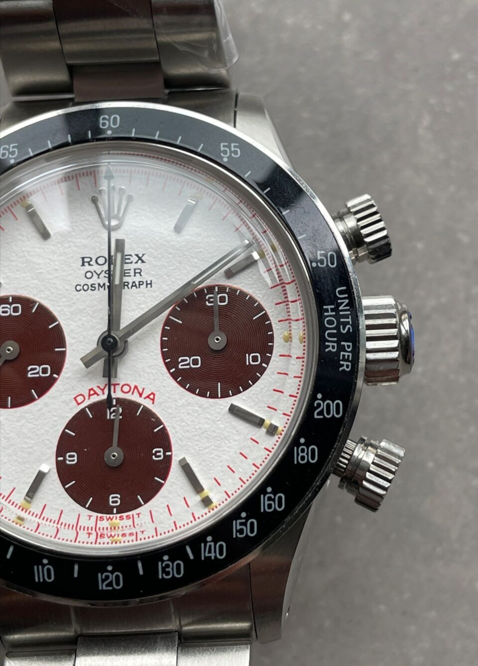 Daytona 116500 1:1 Best Edition JKF 904L SS Case and Bracelet White and brown Dial JK Factory - Image 6