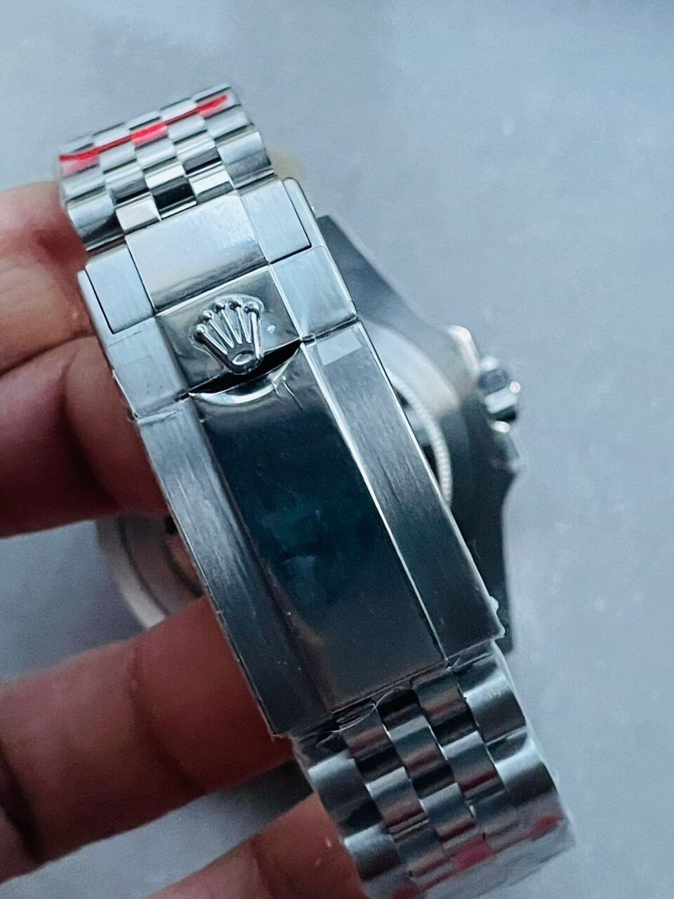GMT Master II 16710 GMF V5 COLA 904L SS 1:1 RED BLACK Bezel Best Edition on Jubilee Bracelet - Image 12
