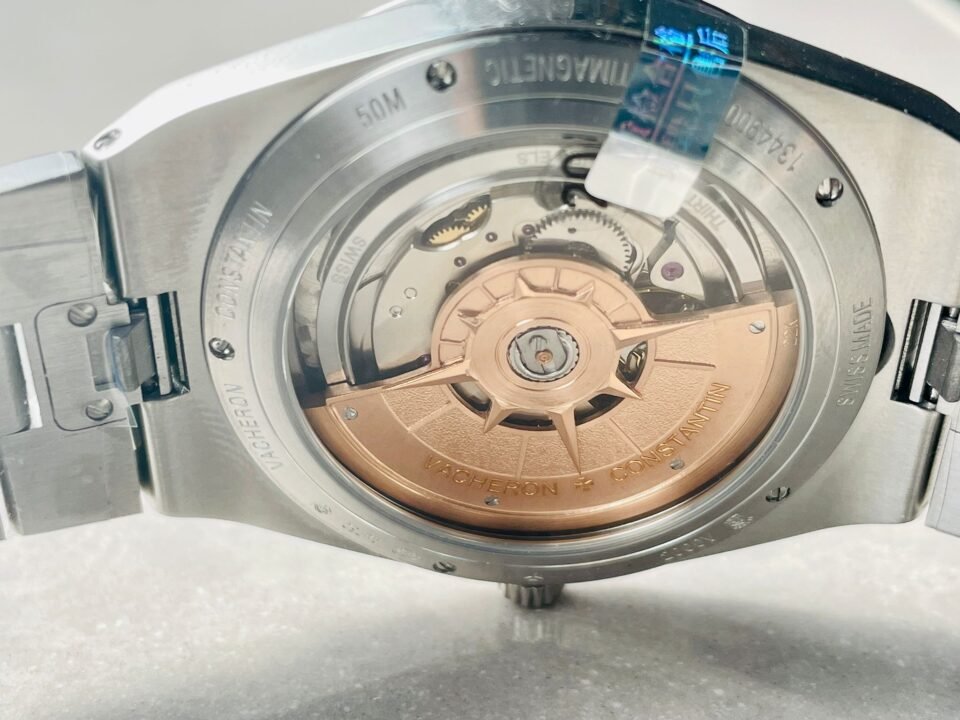 VC overseas ultra-thin 40mm XF 9015 movement BLack dial SS bezel - Image 10