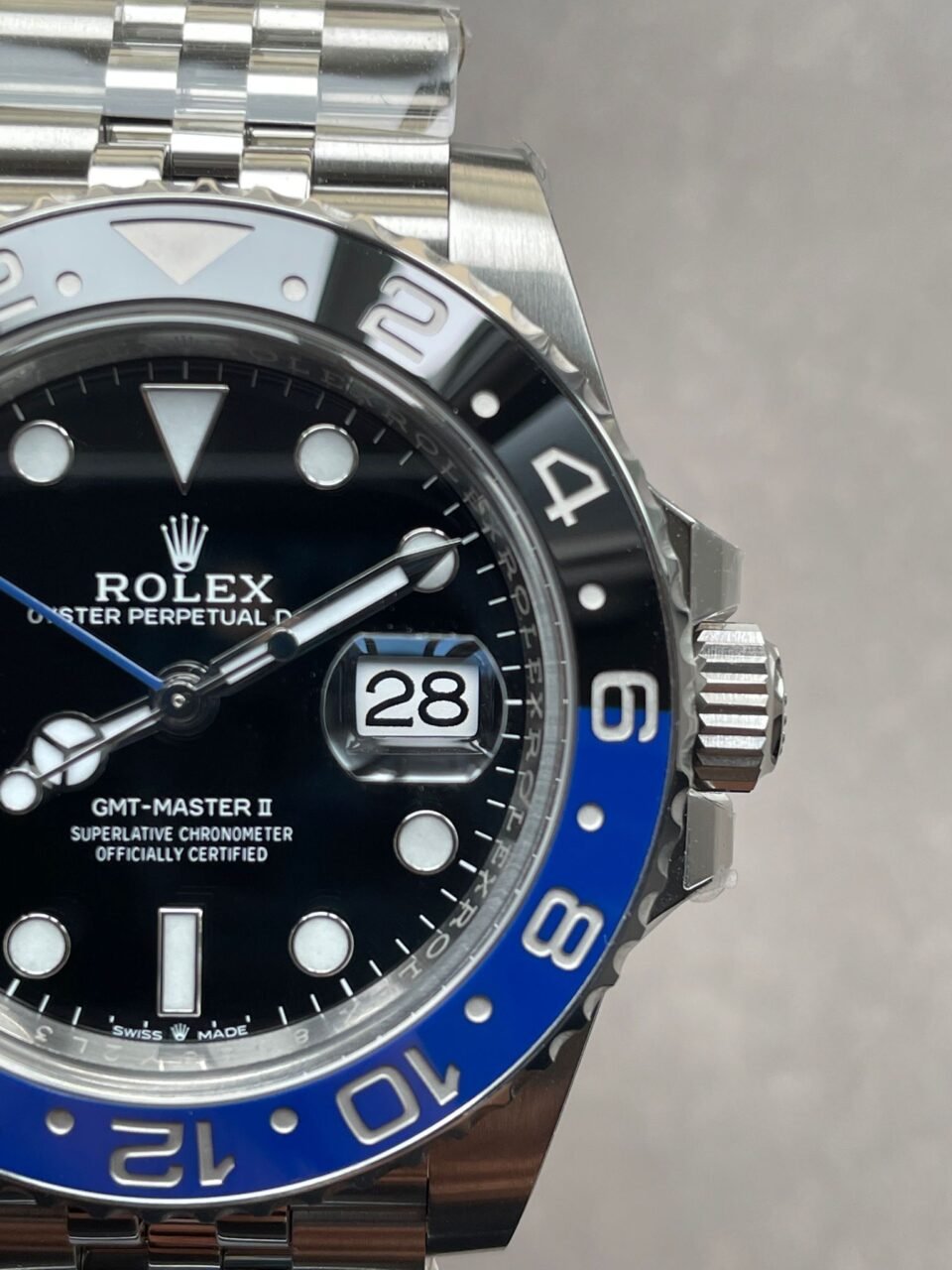 Clean GMT-Master II 126710 BLNR Blue/Black BATGIRL Ceramic Clean Factory Best Edition on Jubilee Bracelet DD3285 CHS - Image 8