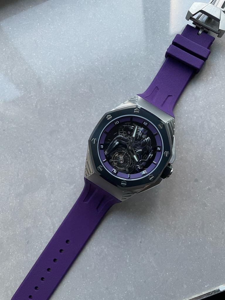 Royal Oak Concept Black Panther Flying Tourbillon Watch - Image 5