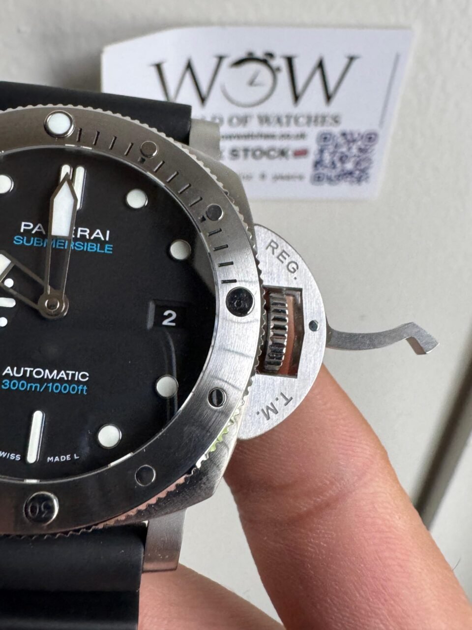 PAM1229 Y VSF 1:1 Best Edition Black Dial on Black Rubber Strap P900 - Image 2