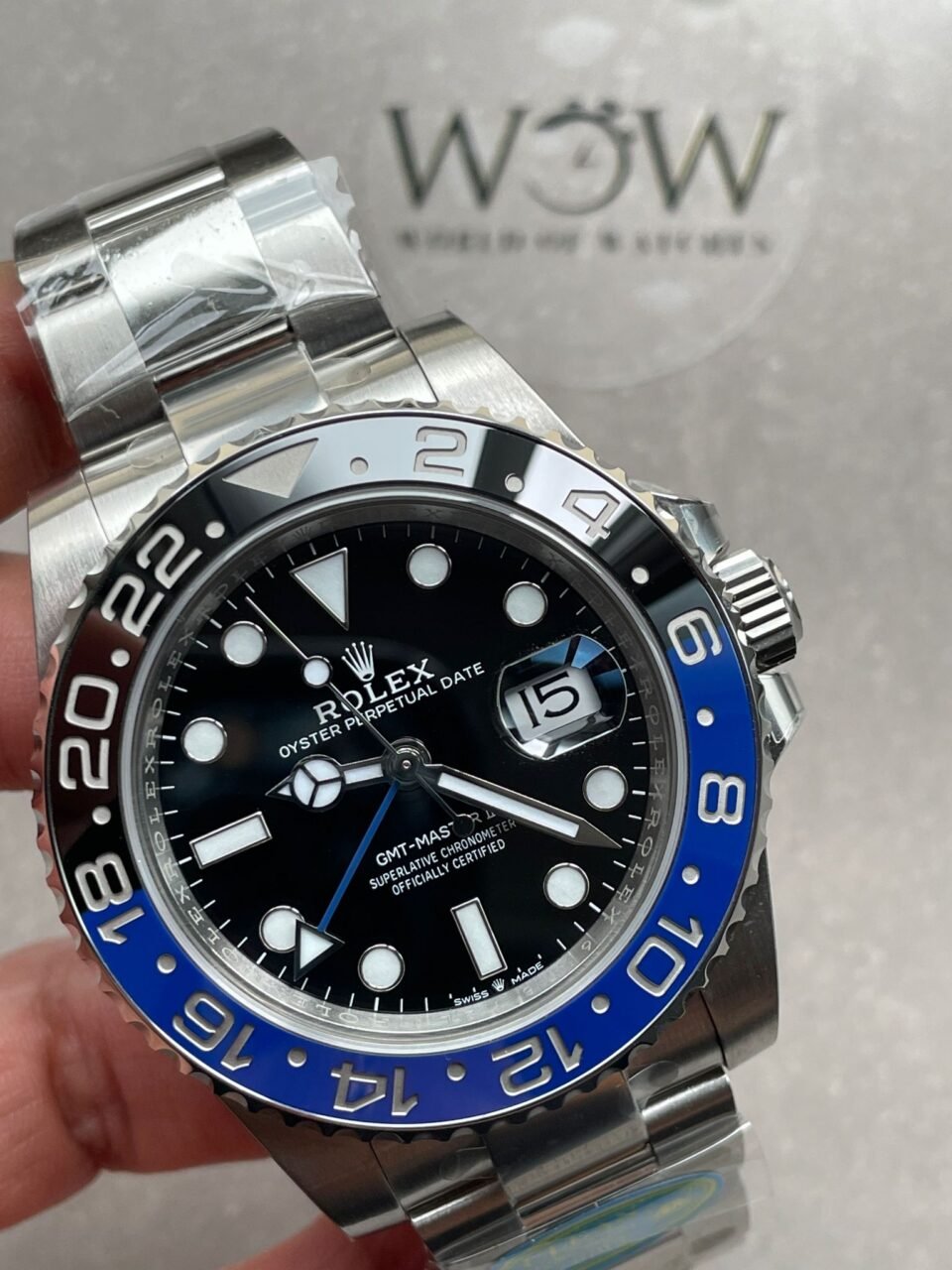 GMT-Master II 126710 BLNR BATMAN Blue/Black Ceramic Clean Factory Best Edition on Oyster Bracelet DD3285 CHS - Image 4