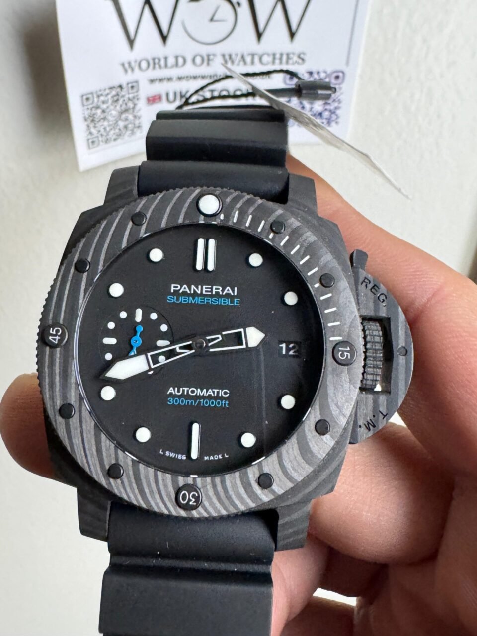 PAM2231 Carbotech 42mm VSF Best Edition Black Dial on Black Rubber Strap P.900 - Image 2