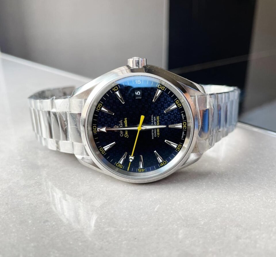 Aqua Terra 15007 Gauss VSF 1:1 Best Edition Blue Textured Dial on SS Bracelet A8507 V2 - Image 5