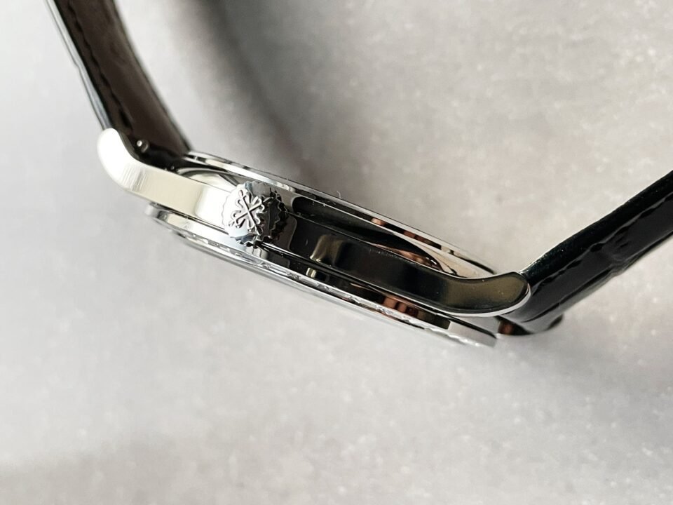 Calatrava ZF 5298p Date Sweep Seconds in Diamond Bezel Black Dial ZF factory - Image 11