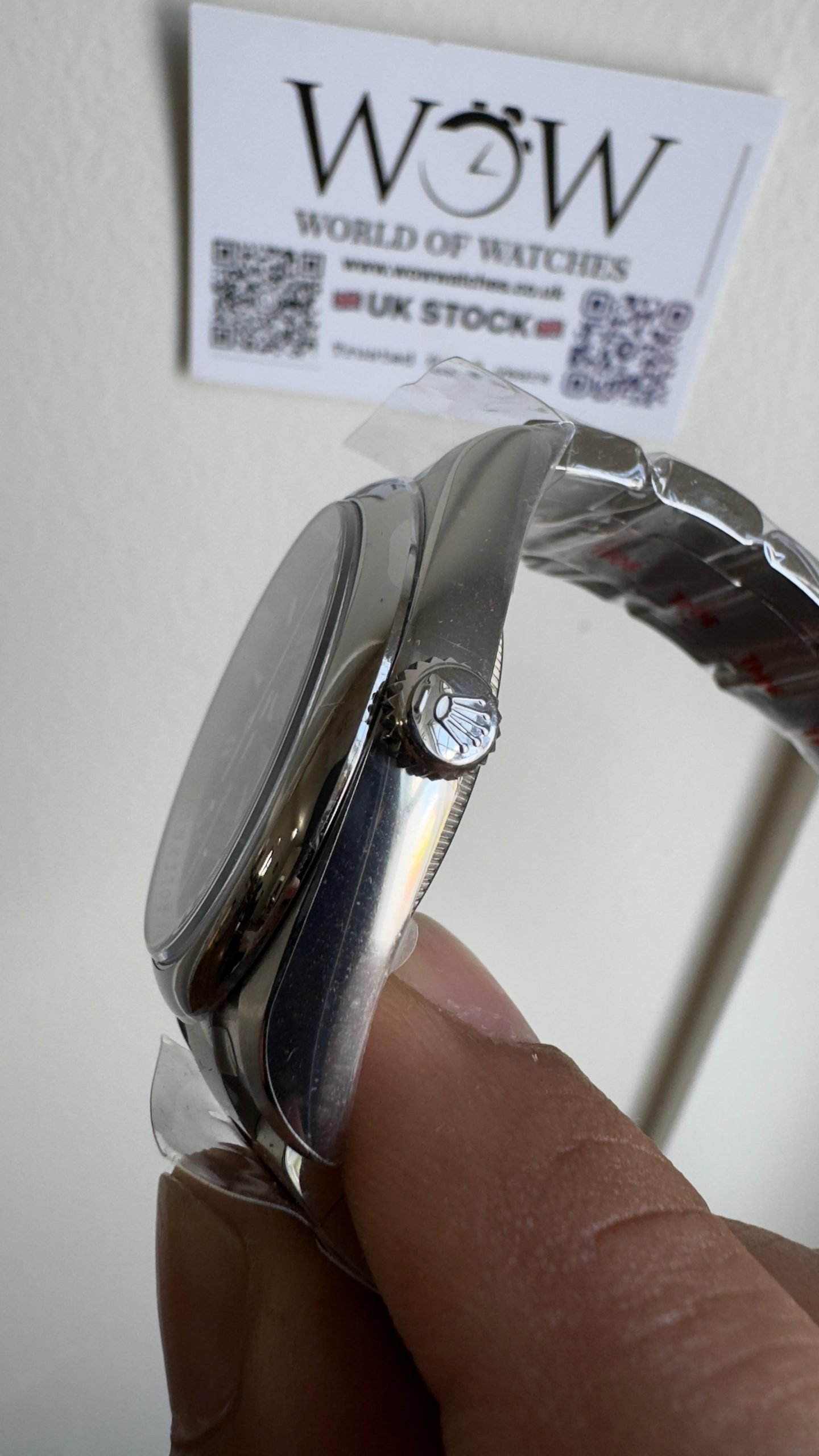 Oyster Perpetual 36mm 126000 904L SS Blue Dial Sticks on SS Oyster Bracelet Clean VR3230 - Image 5