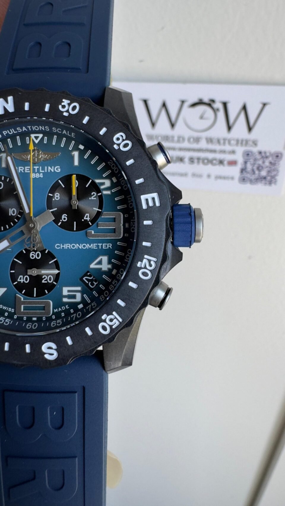 Endurance pro OGF 44mm Blue dial Dark Blue Rubber Strap quartz movement - Image 4