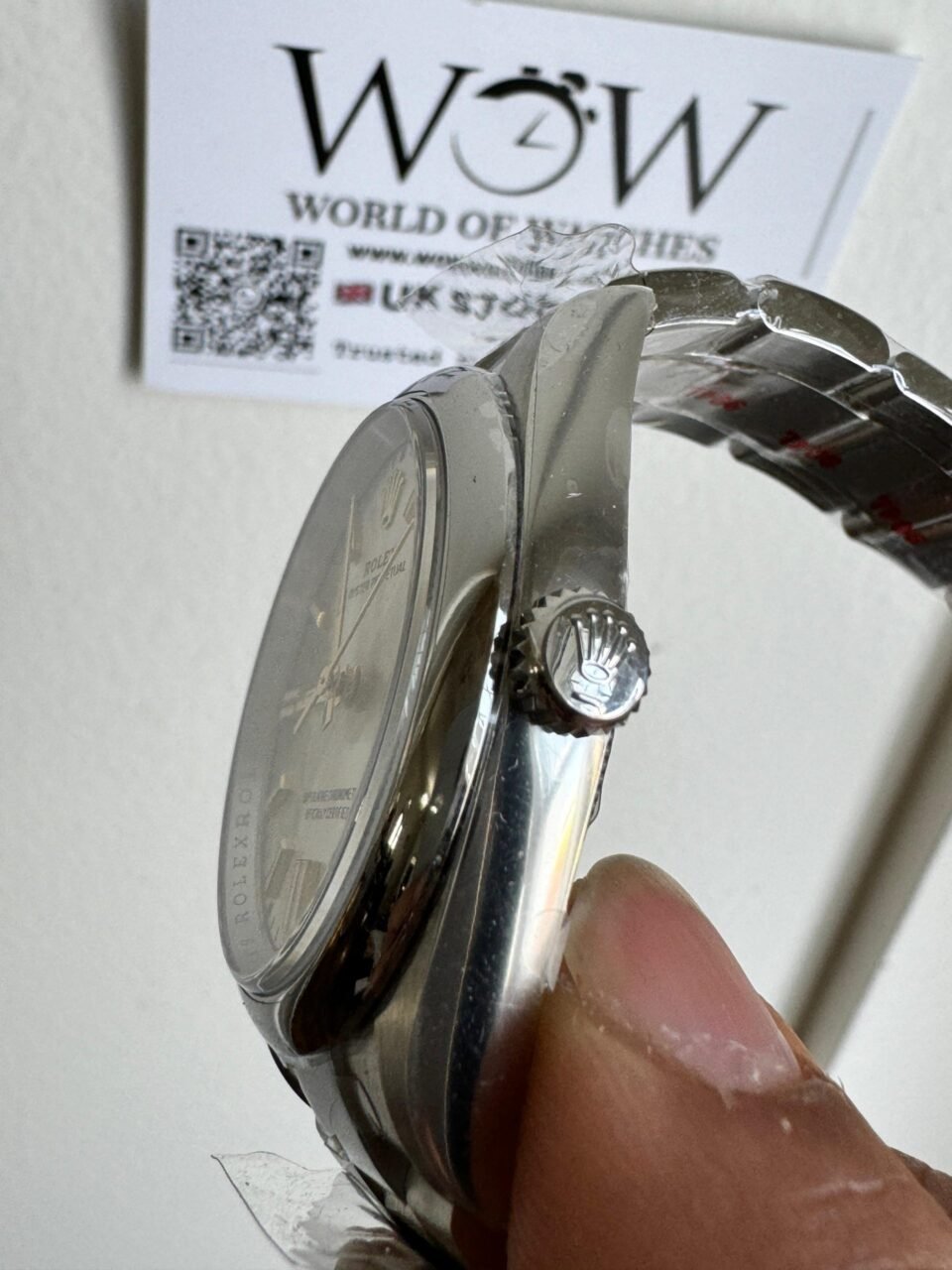 Oyster Perpetual 36mm 126000 904L SS Silver Dial Sticks on SS Oyster Bracelet Clean VR3230 - Image 5